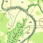 United States Geological Survey Natchitoches South, LA (1937, 31680-Scale) digital map