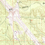 United States Geological Survey Natchitoches South, LA (1983, 24000-Scale) digital map