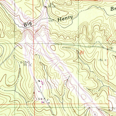 United States Geological Survey Natchitoches South, LA (1983, 24000-Scale) digital map