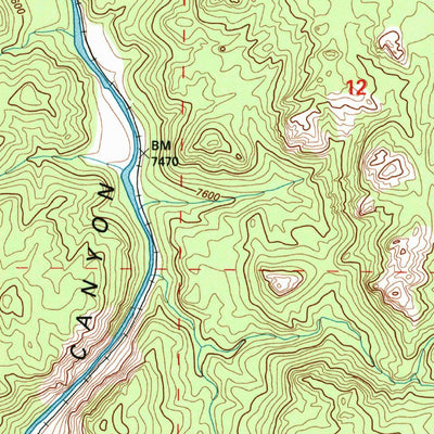 United States Geological Survey Nathrop, CO (1994, 24000-Scale) digital map