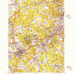 United States Geological Survey Natick, MA (1950, 31680-Scale) digital map