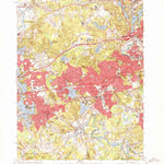 United States Geological Survey Natick, MA (1970, 24000-Scale) digital map