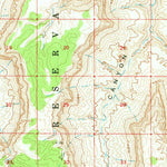 United States Geological Survey National Canyon, AZ (1962, 62500-Scale) digital map