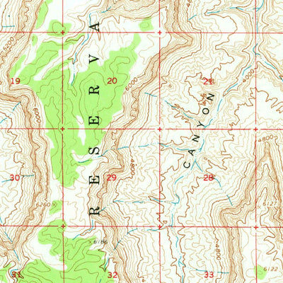 United States Geological Survey National Canyon, AZ (1962, 62500-Scale) digital map