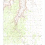 United States Geological Survey National Canyon SW, AZ (1988, 24000-Scale) digital map
