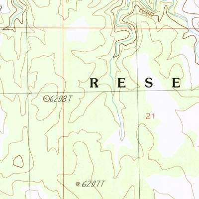 United States Geological Survey National Canyon SW, AZ (1988, 24000-Scale) digital map