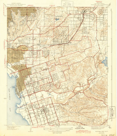 United States Geological Survey National City, CA (1944, 31680-Scale) digital map