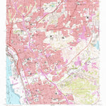 United States Geological Survey National City, CA (1967, 24000-Scale) digital map