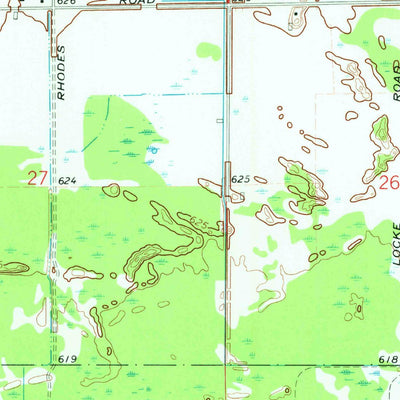 United States Geological Survey National City, MI (1966, 24000-Scale) digital map