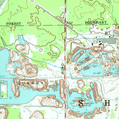 United States Geological Survey National City, MI (1966, 24000-Scale) digital map