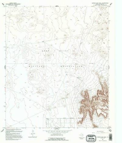 United States Geological Survey Nations East Well, TX (1995, 24000-Scale) digital map
