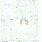 United States Geological Survey Nations South Well, TX (1995, 24000-Scale) digital map