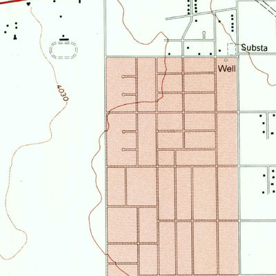 United States Geological Survey Nations South Well, TX (1995, 24000-Scale) digital map