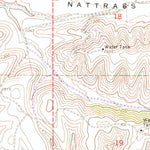 United States Geological Survey Nattrass Valley, CA (1967, 24000-Scale) digital map