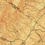 United States Geological Survey Natural Bridge, VA (1907, 62500-Scale) digital map