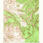 United States Geological Survey Natural Bridges, UT (1952, 62500-Scale) digital map