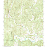 United States Geological Survey Natural Dam, AR-OK (1969, 24000-Scale) digital map