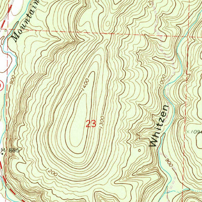 United States Geological Survey Natural Dam, AR-OK (1969, 24000-Scale) digital map