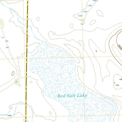 United States Geological Survey Natural Dam Lake, TX (2022, 24000-Scale) digital map