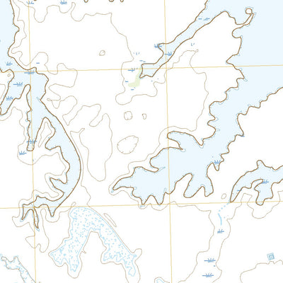 United States Geological Survey Natural Dam Lake, TX (2022, 24000-Scale) digital map