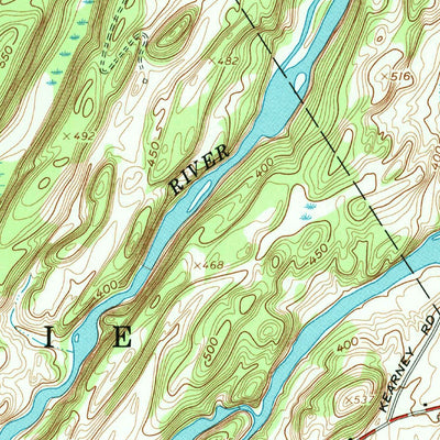 United States Geological Survey Natural Dam, NY (1961, 24000-Scale) digital map