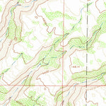 United States Geological Survey Natural Trap Cave, WY-MT (1964, 24000-Scale) digital map