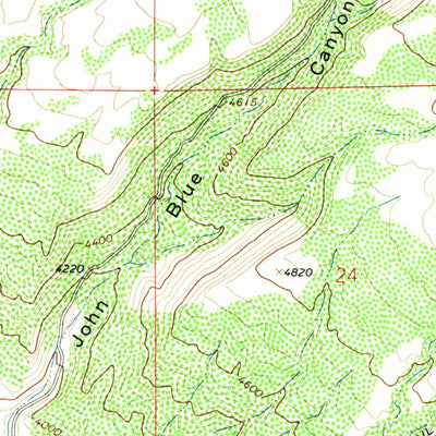 United States Geological Survey Natural Trap Cave, WY-MT (1964, 24000-Scale) digital map