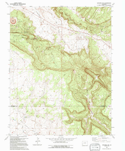 United States Geological Survey Naturita NW, CO (1994, 24000-Scale) digital map