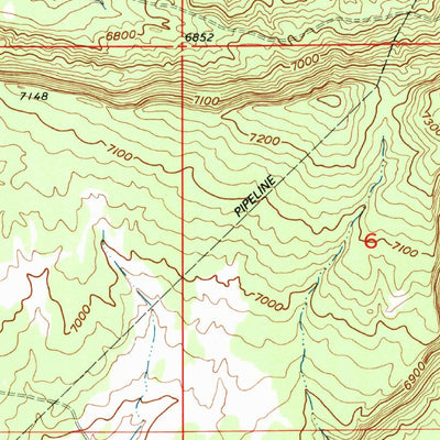 United States Geological Survey Naturita NW, CO (1994, 24000-Scale) digital map