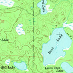 United States Geological Survey Naults, MI-WI (1962, 24000-Scale) digital map