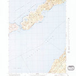 United States Geological Survey Naushon Island, MA (1972, 25000-Scale) digital map