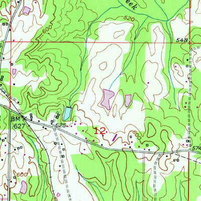 United States Geological Survey Nauvoo, AL (1949, 24000-Scale) digital map