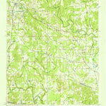 United States Geological Survey Nauvoo, AL (1950, 24000-Scale) digital map