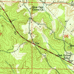 United States Geological Survey Nauvoo, AL (1950, 24000-Scale) digital map