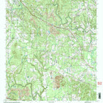 United States Geological Survey Nauvoo, AL (2000, 24000-Scale) digital map