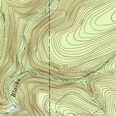United States Geological Survey Nauvoo, PA (1969, 24000-Scale) digital map