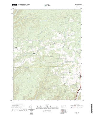 United States Geological Survey Nauvoo, PA (2023, 24000-Scale) digital map