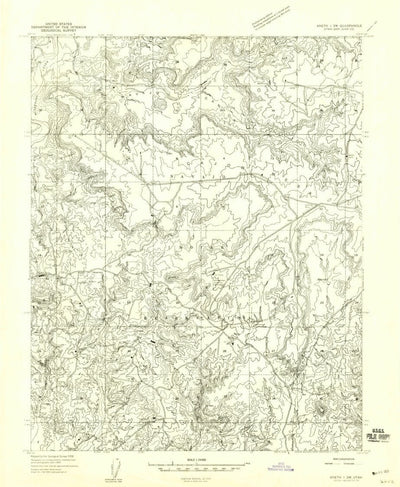 United States Geological Survey Navajo Canyon, UT (1958, 24000-Scale) digital map