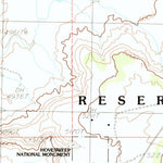 United States Geological Survey Navajo Canyon, UT (1985, 24000-Scale) digital map