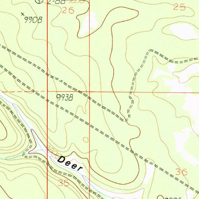 United States Geological Survey Navajo Lake, UT (1985, 24000-Scale) digital map