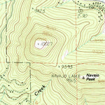 United States Geological Survey Navajo Lake, UT (1985, 24000-Scale) digital map