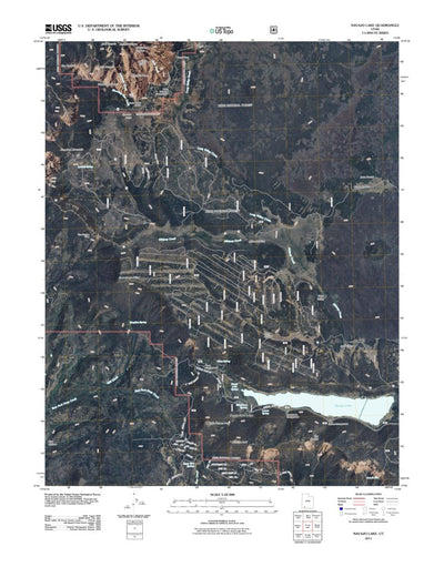 United States Geological Survey Navajo Lake, UT (2011, 24000-Scale) digital map