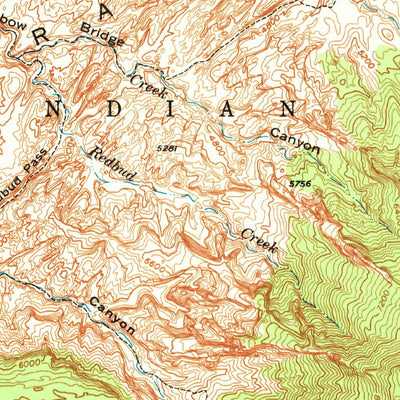 United States Geological Survey Navajo Mountain, UT-AZ (1953, 62500-Scale) digital map