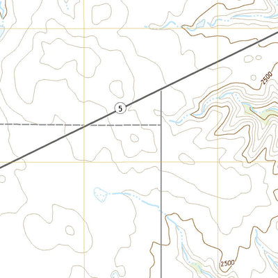United States Geological Survey Navajo, MT (2020, 24000-Scale) digital map