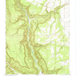 United States Geological Survey Navajo Peak, NM (1953, 24000-Scale) digital map