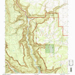 United States Geological Survey Navajo Peak, NM (1995, 24000-Scale) digital map