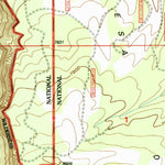 United States Geological Survey Navajo Peak, NM (1995, 24000-Scale) digital map