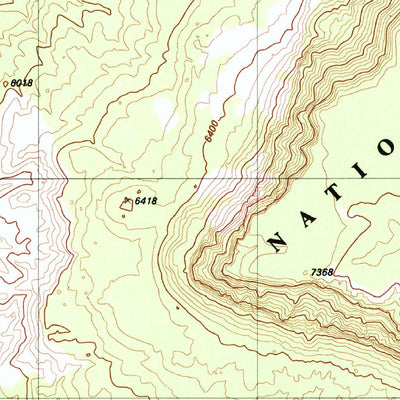 United States Geological Survey Navajo Point, UT (1985, 24000-Scale) digital map