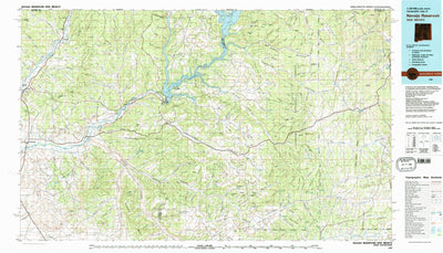 United States Geological Survey Navajo Reservoir, NM-CO (1980, 100000-Scale) digital map