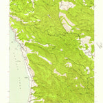 United States Geological Survey Navarro, CA (1943, 62500-Scale) digital map